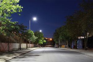 Street-light-using-LUXEON-LEDs-lights